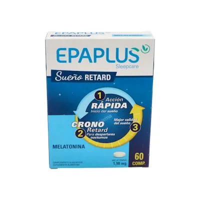 Epaplus sleepcare melatonina pura retard 60 comprimidos, Epa Plus