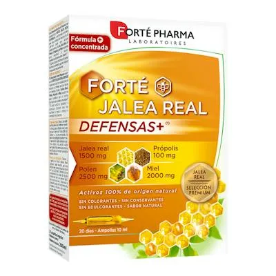 Forte jalea real defensas 20 ampollas, Forte Pharma