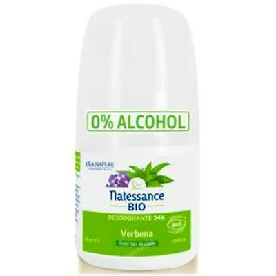 Desodorante verbena todo tipo piel BIO 50 ml, Natessance