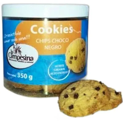 Super cookies 0% with chocolate chips 350 g, La Campesina