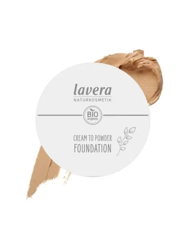 Maquillaje polvo crema foundation 02 tanned, Lavera