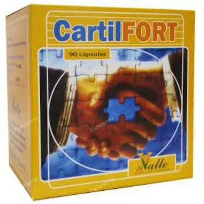 Cartilfort (cart. tiburón+sulf. glucosamina) 90 cápsulas, El Valle