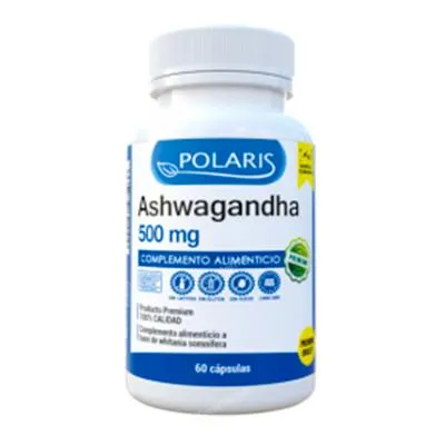 Ashwagandha 60 cápsulas, Polaris