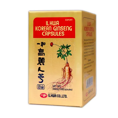 Ginseng tarro 100 cápsulas, Tongil