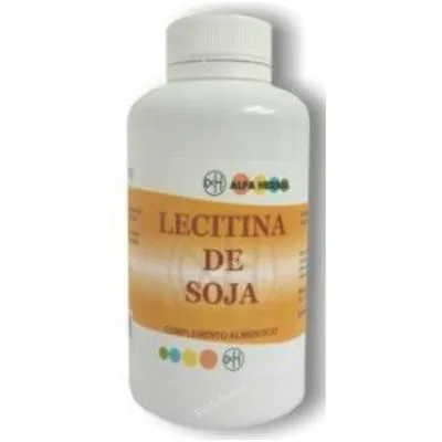 Aceite de lecitina de soja 120 perlas, Alfa Herbal