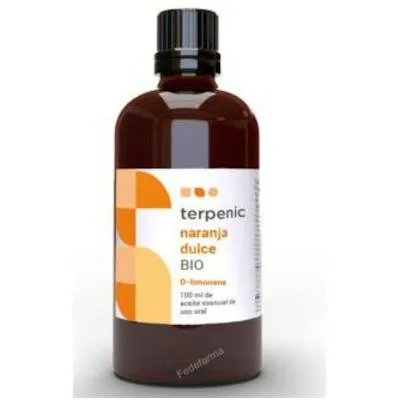 Aceite esencial de naranja alimentario BIO 100 ml, Terpenic