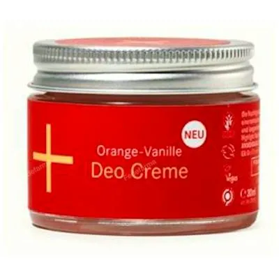 Desodorante en crema naranja-vainilla. 24 horas 30 ml, I+m