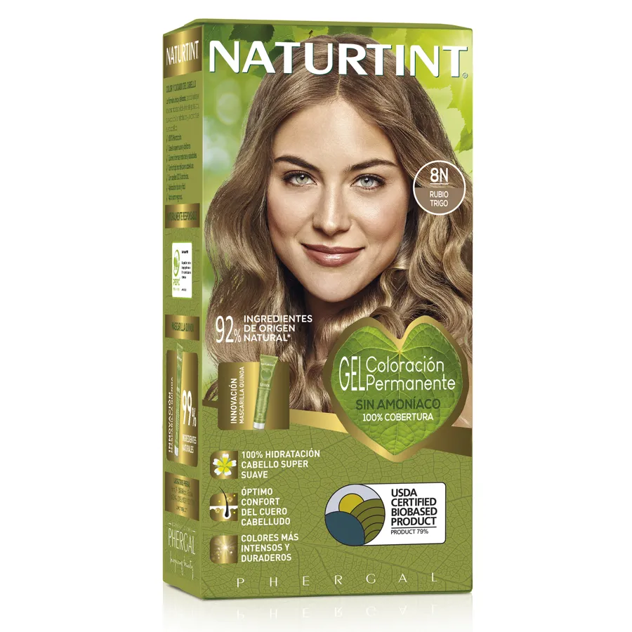 Biobased 8N rubio trigo, Naturtint