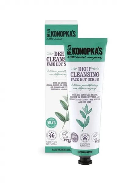 Gommage visage chaud 75 ml, Dr. Konopka's