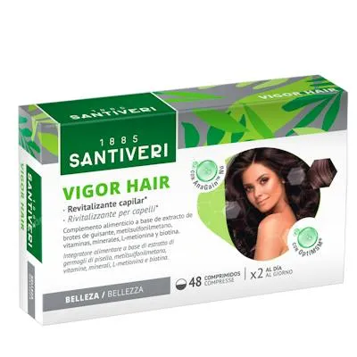 Vigor hair revitalizante capilar 48 cápsulas, Santiveri