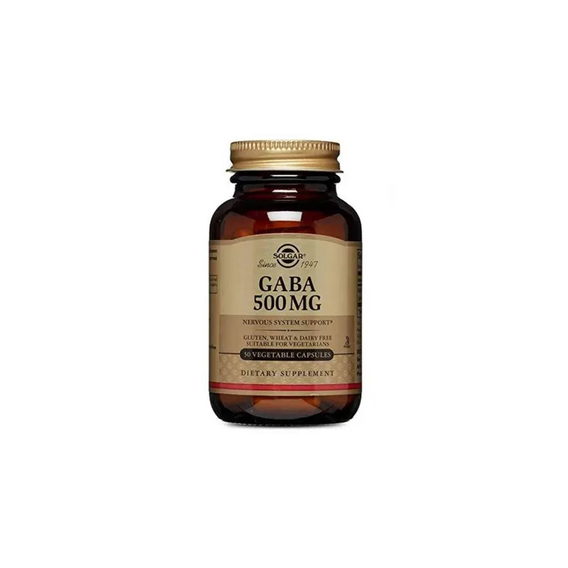 Gaba 500 mg 50 cápsulas, Solgar