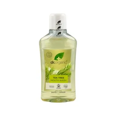 Enjuague bucal árbol del té orgánico 500 ml, Dr. Organic