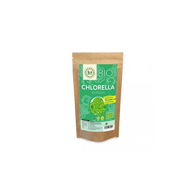 Chlorella polvo BIO 125 g, Sol Natural