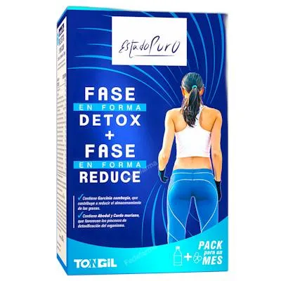 Pack reduce detox. estado puro, Tongil