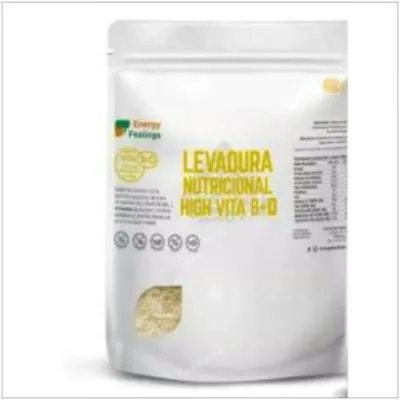 Levadura nutricional high vita b+d sin gluten 1 kg, Energy Feelings