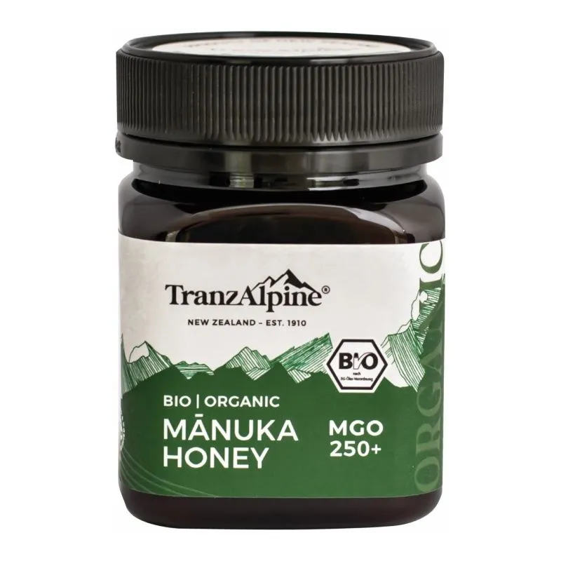 Miel de manuka mgo BIO 250+250 g, Tranzalpine