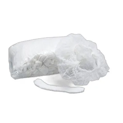 Gorro quirurgico desechable blanco 100 un, Fleming