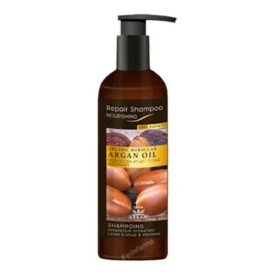 Champú reparador argan con cedro del atlas y romero 200 ml, Diar Argan