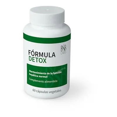 Fórmula detox 60 cápsulas, Bsb Labs