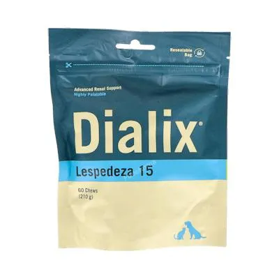 Dialix lespedeza 15 60 chews vet, Vetnova Vet