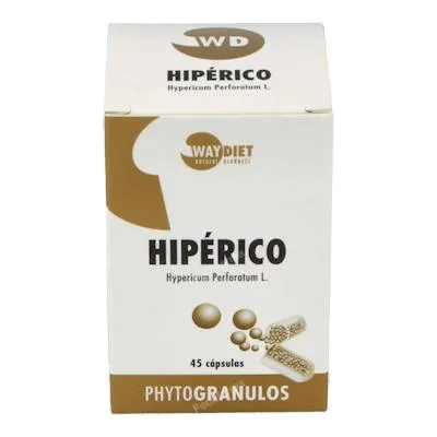 Hiperico phytogranulos 45 cápsulas, Waydiet Natural Products