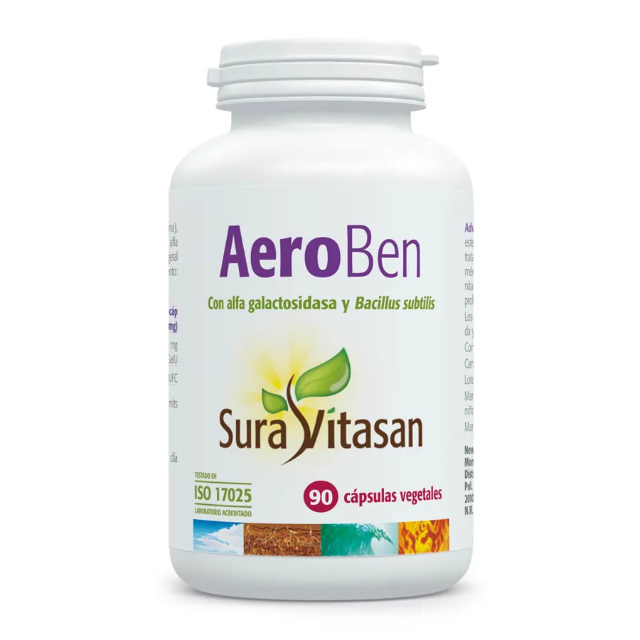 Aeroben 90 cápsulas, Sura Vitasan