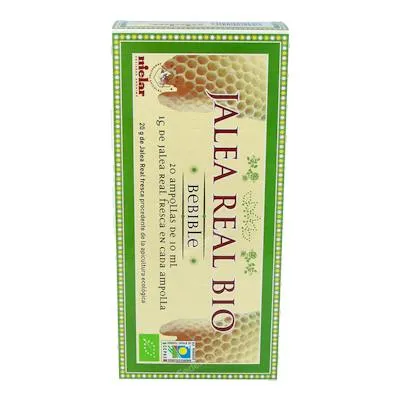 Jalea real 1 g BIO 20 ampollas, Mielar