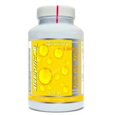 Fish oil tg 1300 mg 180 cápsulas, Airbiotic