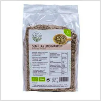 Semillas de lino marron BIO 250 g, Eco Salim