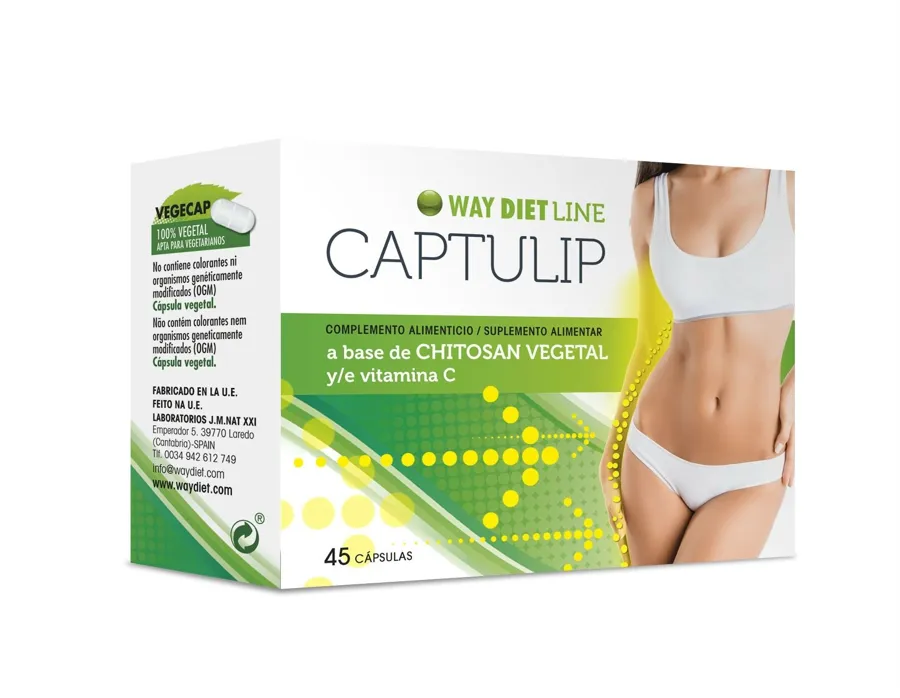 Captulip 30 cápsulas vegetales, Waydiet · imagen 2
