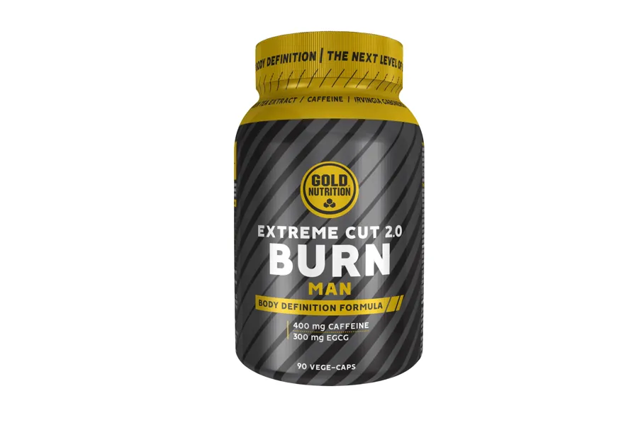 Extreme cut 2.0 burn man 90 cápsulas, Gold Nutrition
