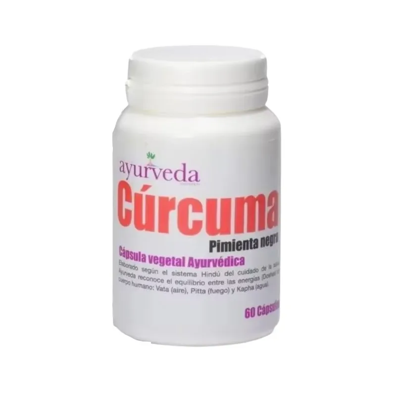 Curcuma + poivre noir 60 gélules, Ayurveda