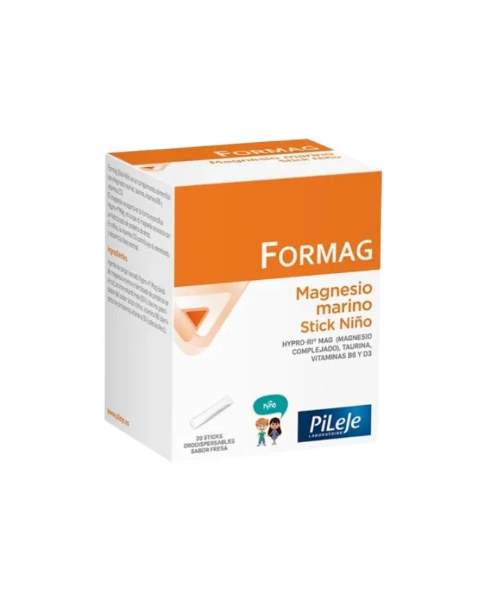 Formag infantil sabor morango 20stick, Pileje