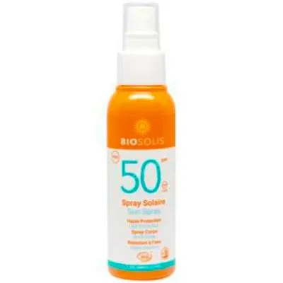 Spray protección solar SPF50 100 ml, Biosolis