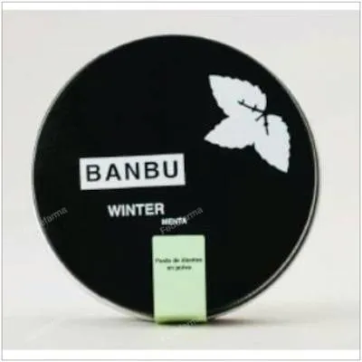 Winter dentífrico menta polvo BIO 60 g, Banbu
