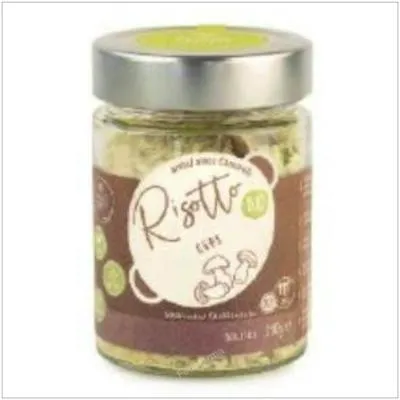 Risotto de ceps sin gluten BIO 210 g, Botanic&fruits