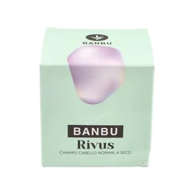 Rivus champú solido cabello normal-seco BIO 75 g, Banbu