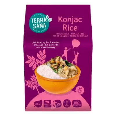 Biologische konjacrijst 250 g, Terrasana