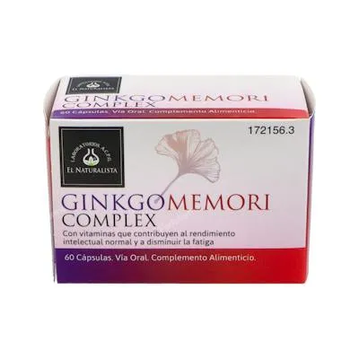 Ginkgomemori 60 cápsulas, El Naturalista
