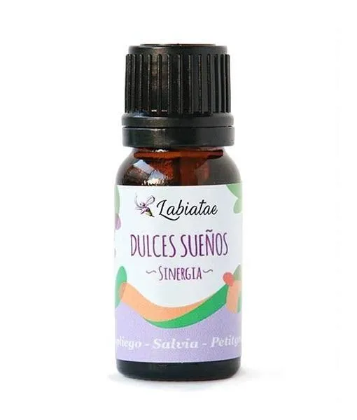 Dulces sueños. Mezcla aceites esenciales BIO, Labiatae
