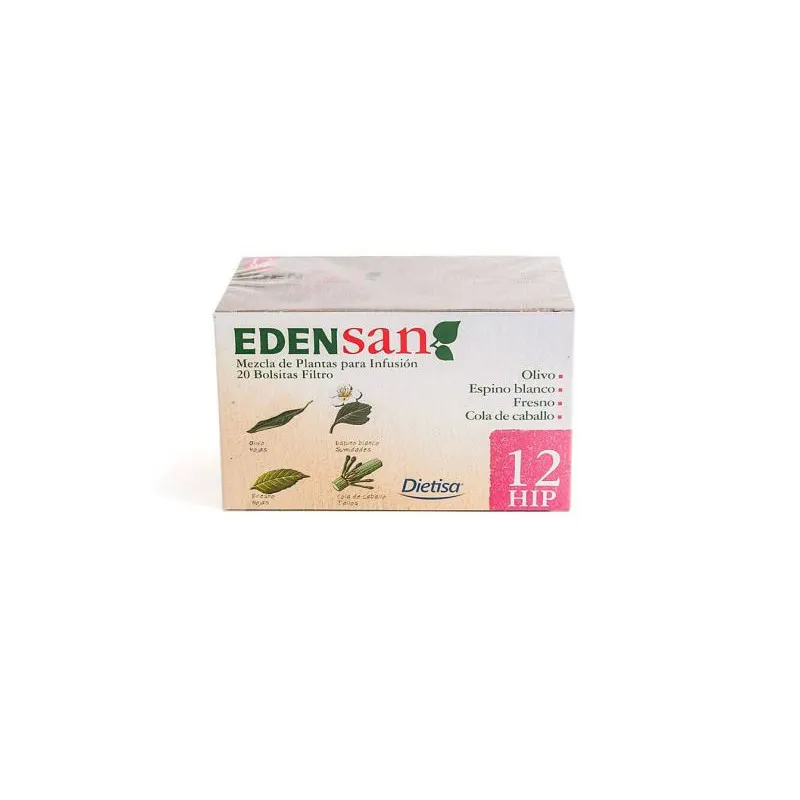 Edensan 12 hip HIPERTEN. infusión 20un, Dietisa (dielisa)