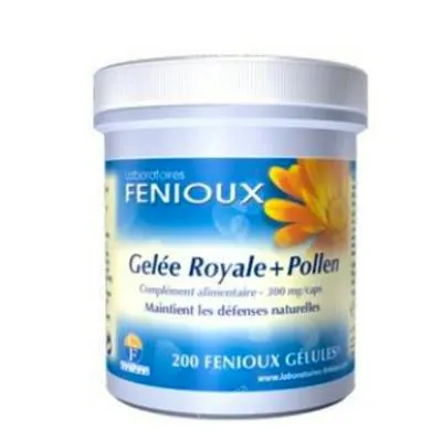 Pappa reale + polline 200 capsule, Fenioux