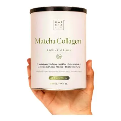 Matcha colágeno sabor CHOCOLATE300 gr, Matcha & Co