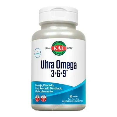 Ultra omega 3 6 9 50 perlas, Kal