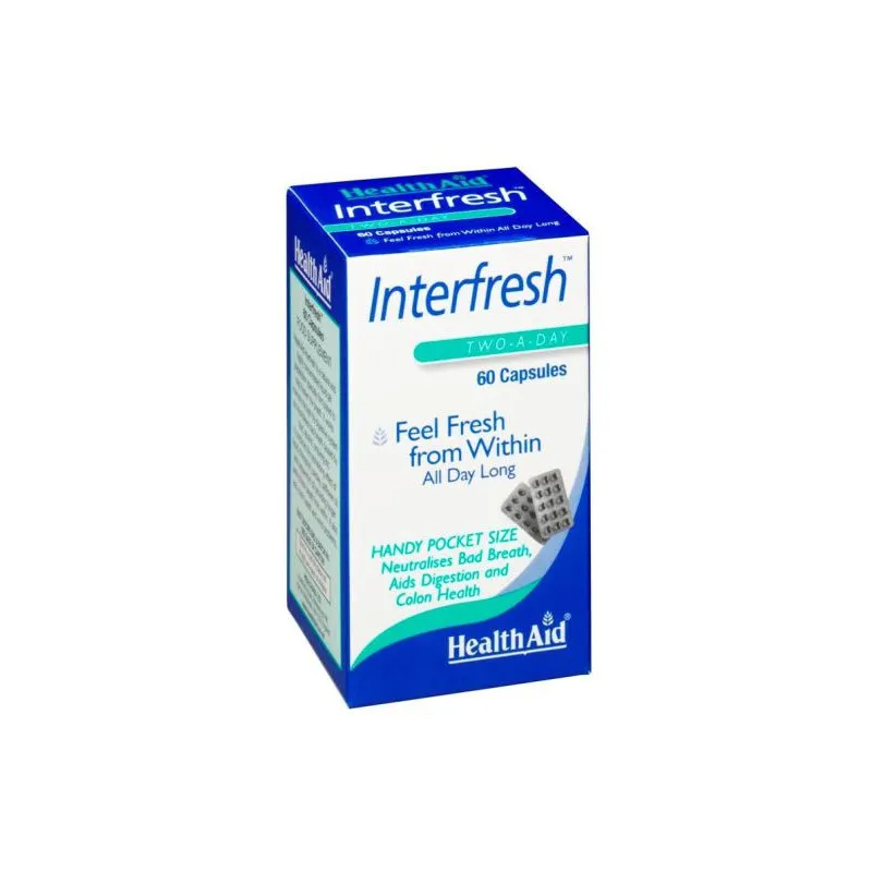 Interfresh 60 cápsulas, Health Aid