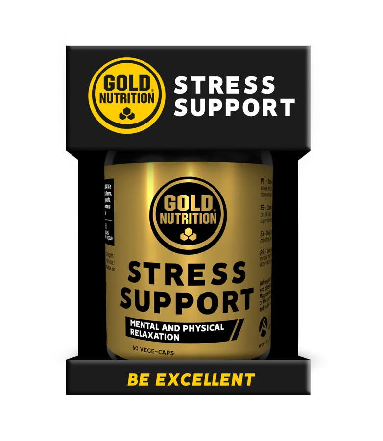 Stress support gn clinical 60 cápsulas vegetales, Gold Nutrition