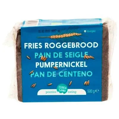 Pão alemão de centeio 500 g, Terrasana