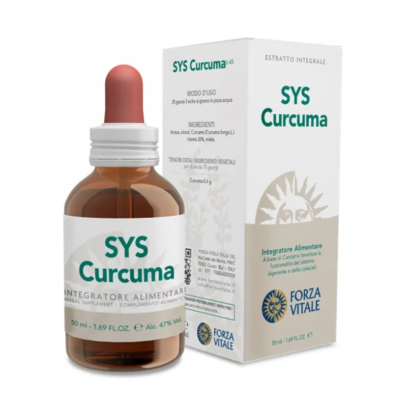 Sys cúrcuma 50 ml, Forza Vitale