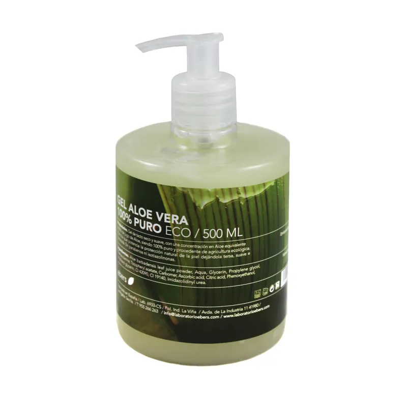 Gel aloe vera hidratante 100% BIO 500 ml, Ebers