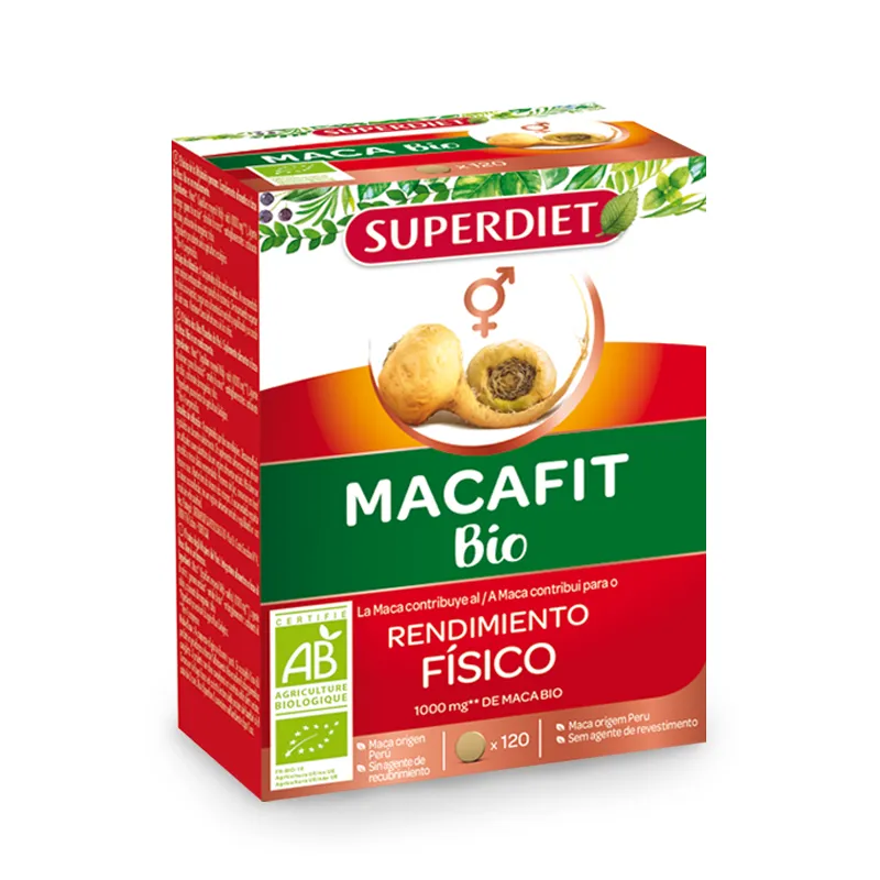 Maca BIO 120 tablets, Superdiet